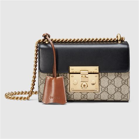 gucci floral padlock bag|genuine Gucci padlock bag.